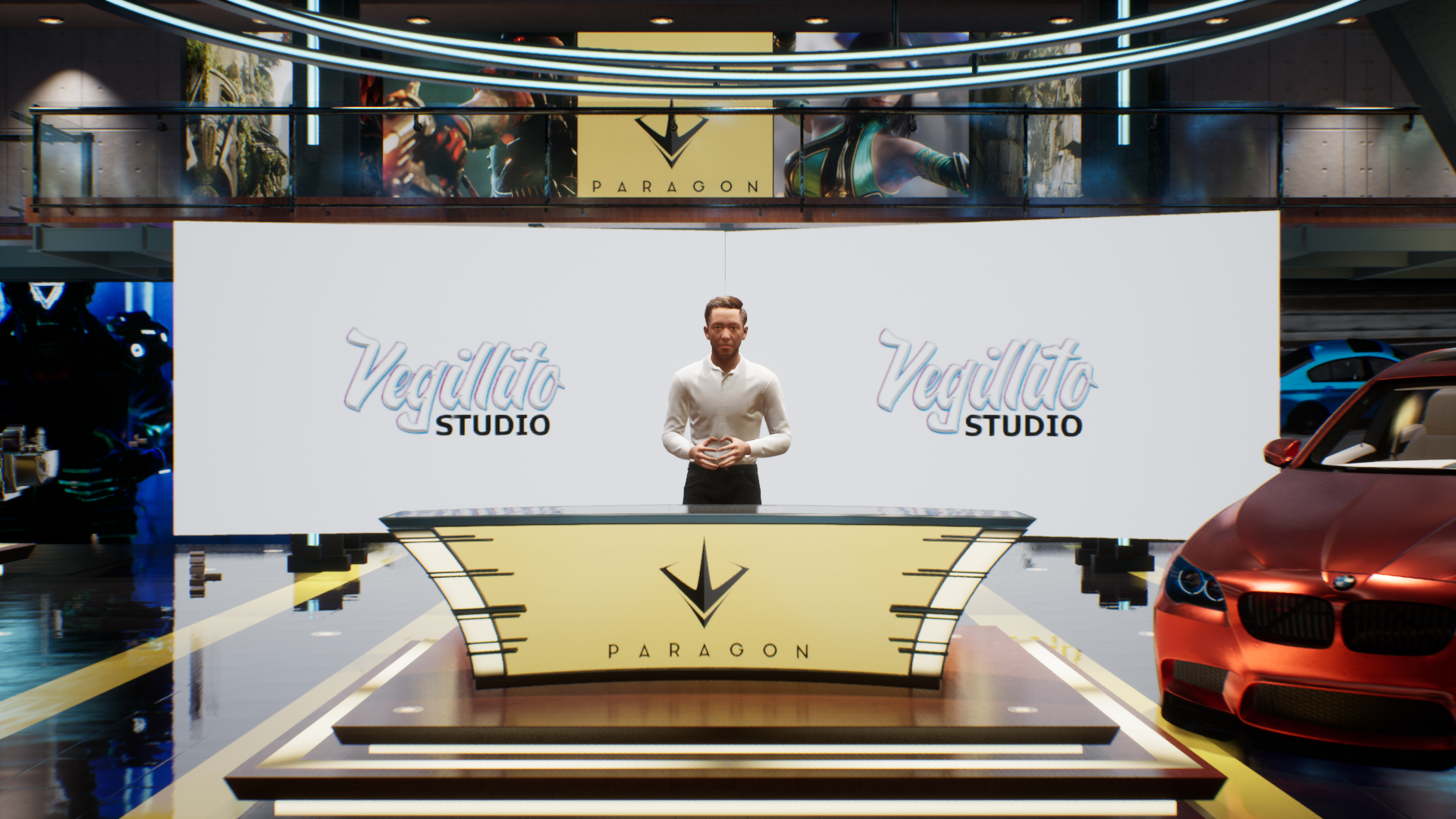 Character render for educational and production use